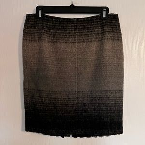 EUC - Tina Turk wool skirt